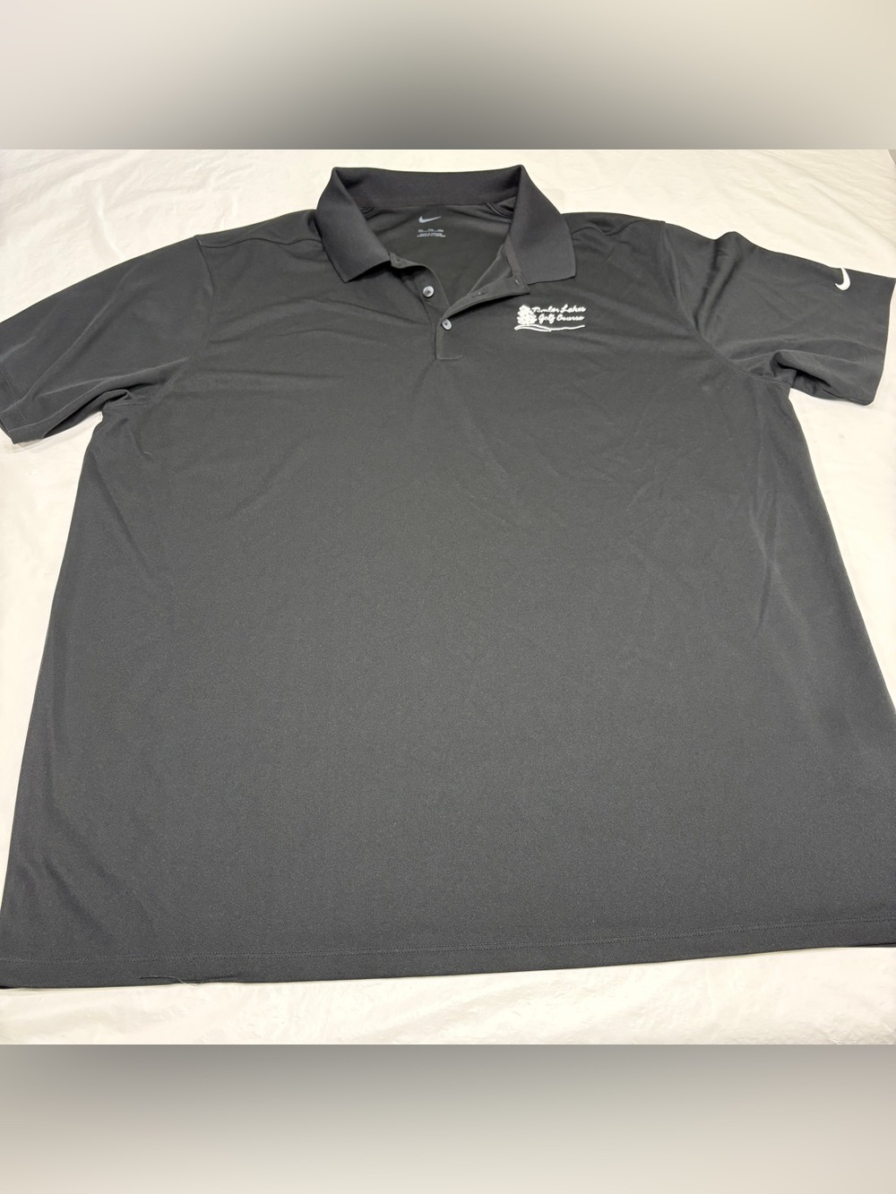 Nike Golf Black Short Sleeve Polo Shirt Men’s XXL